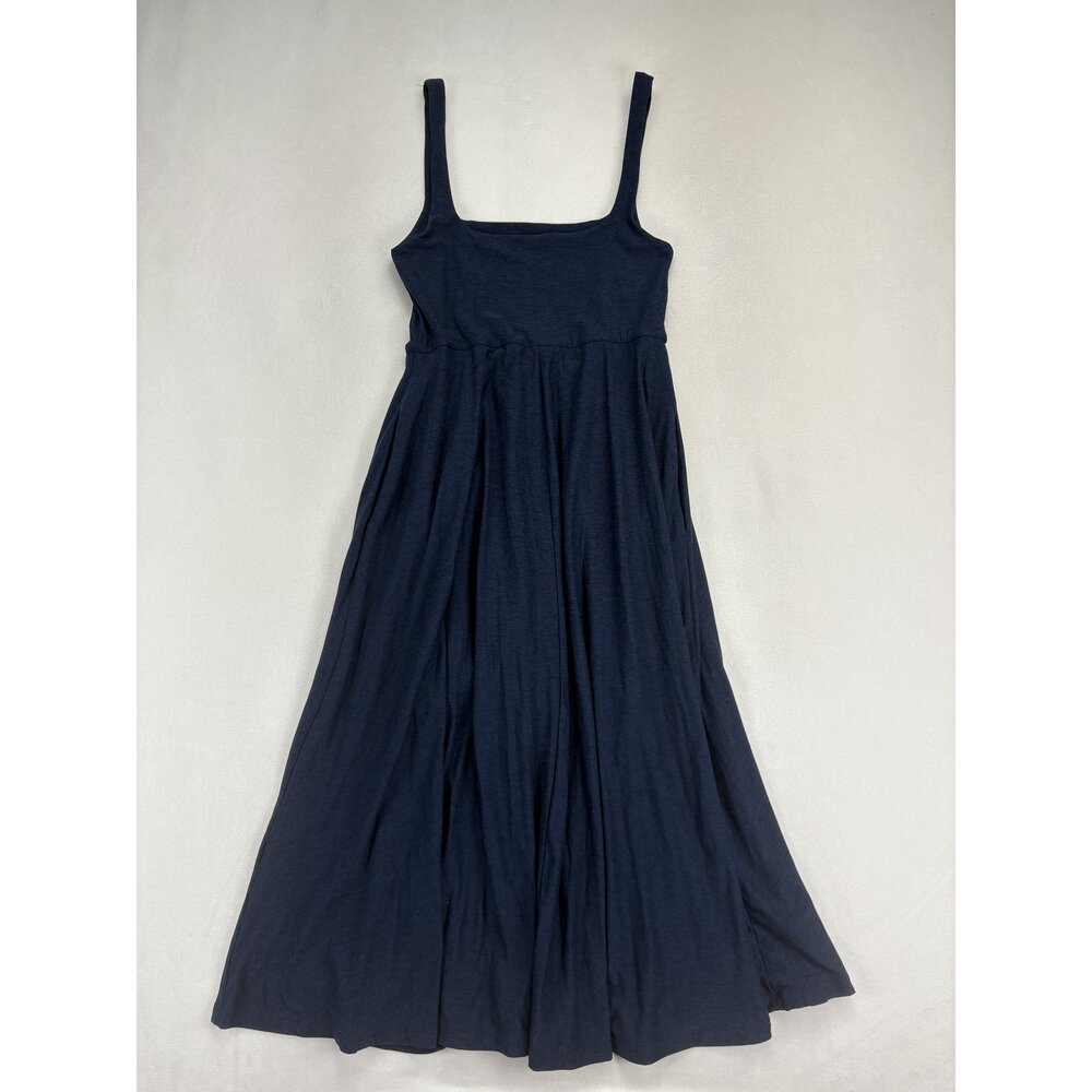 Beyond Yoga Navy Spaghetti Strap Maxi Dress S - Picture 3 of 9